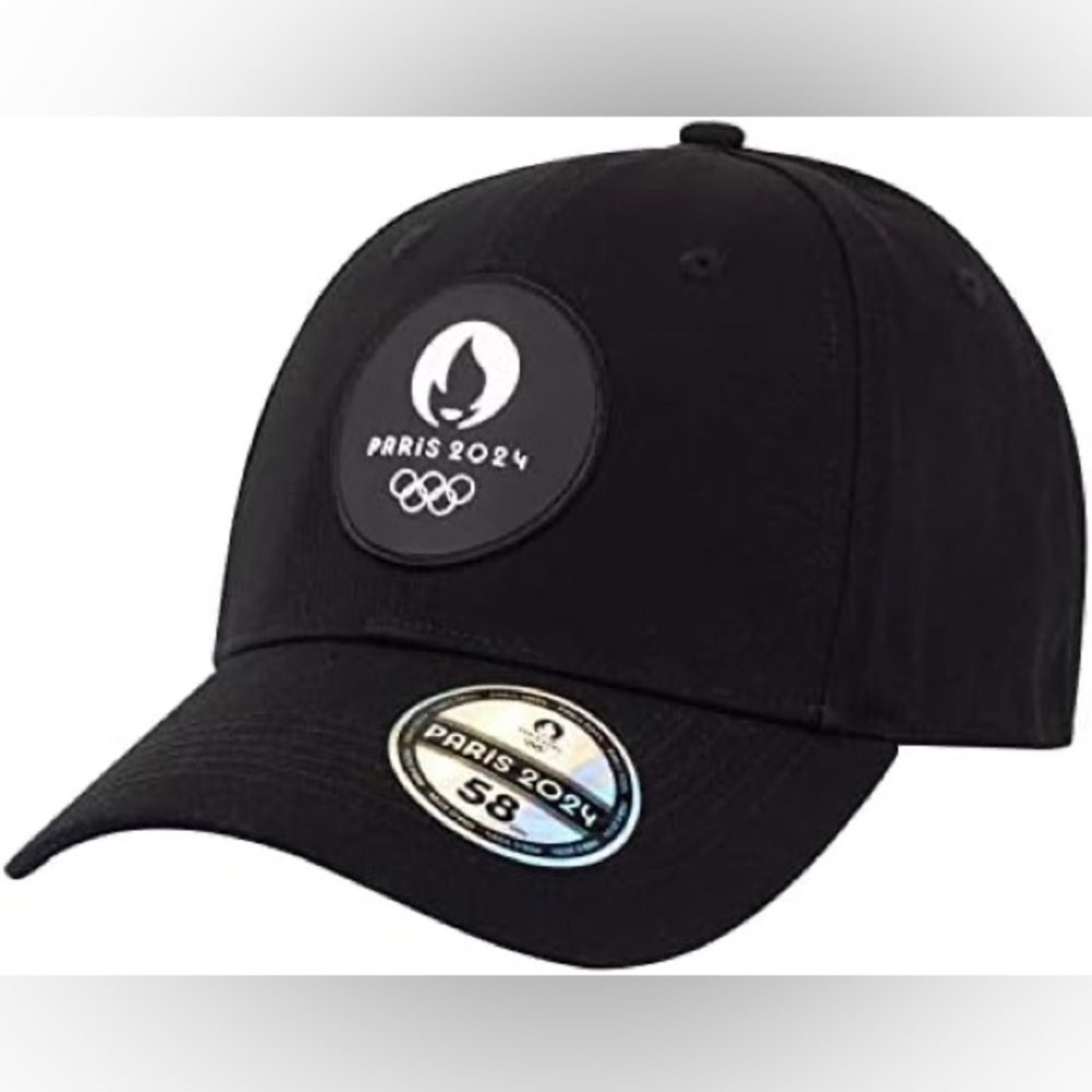 Authentic Paris 2024 Olympics Cap Black NWOT